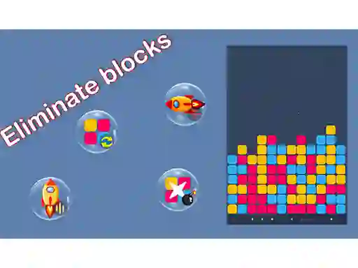 Gêm Block Elimination ar-lein