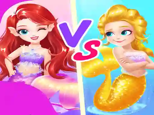 Gêm Mermaid Paper Doll Dress Up ar-lein