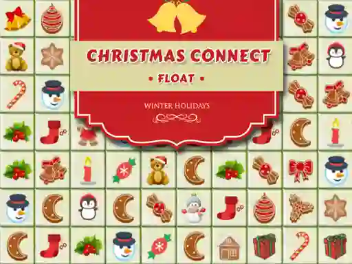 Gêm Christmas Float Connect ar-lein
