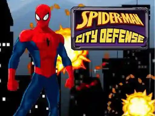 Gêm Spiderman City Defense ar-lein