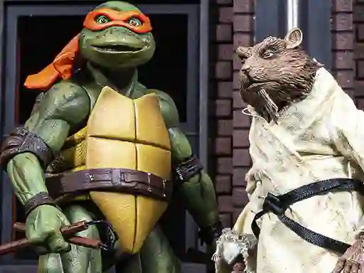 Gêm Ninja Turtles Jigsaw Puzzle Collection ar-lein