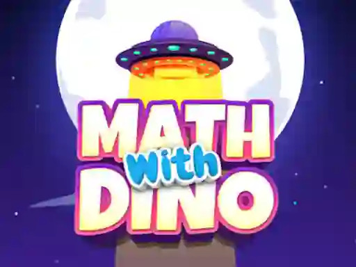 Gêm Math With Dino ar-lein