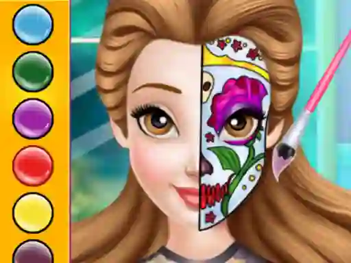 Gêm Princess Face Painting Trend ar-lein