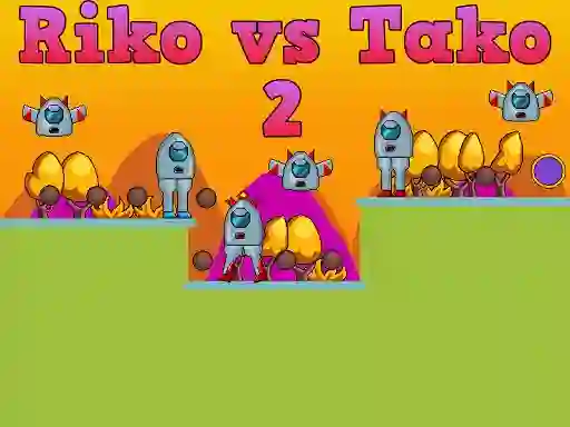 Gêm Riko vs Tako 2 ar-lein