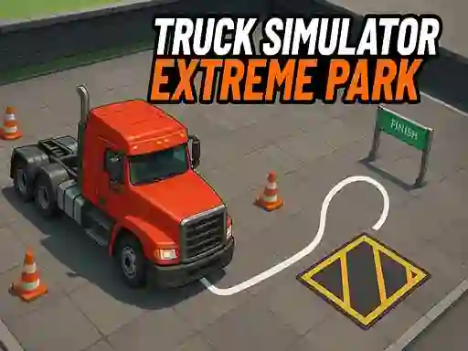 Gêm Truck Simulator Extreme Park ar-lein