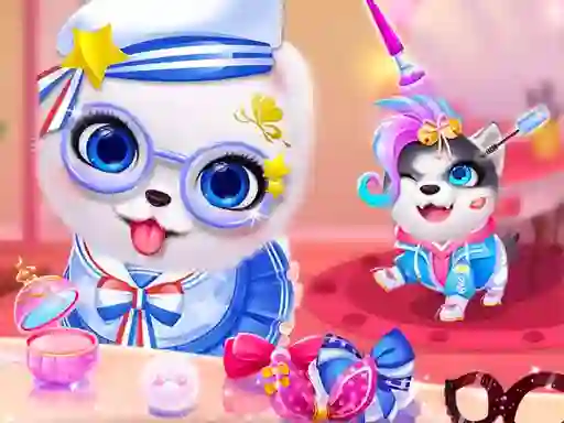 Gêm Cute Virtual Dog ar-lein