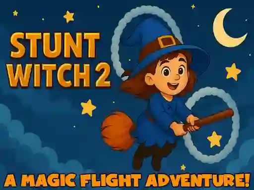 Gêm Stunt Witch 2 ar-lein