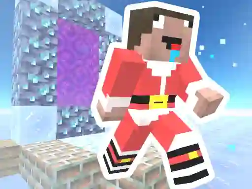 Gêm Noob Steve Christmas ar-lein