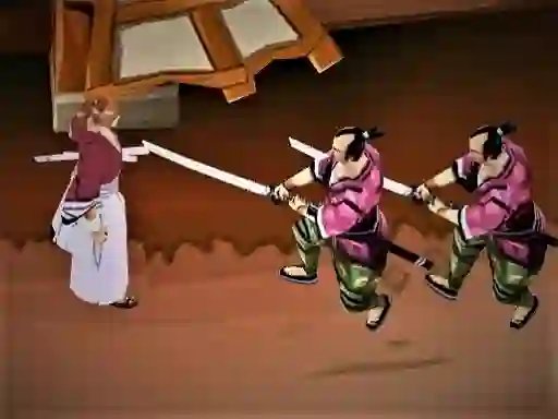 Gêm Samurai Rurouni Wars ar-lein