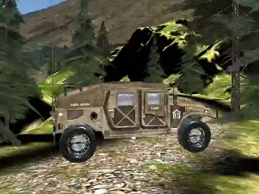 Gêm Humvee Offroad Sim ar-lein