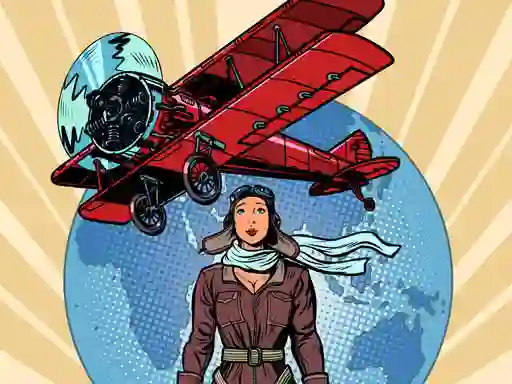 Gêm Battle Airplanes Jigsaw ar-lein
