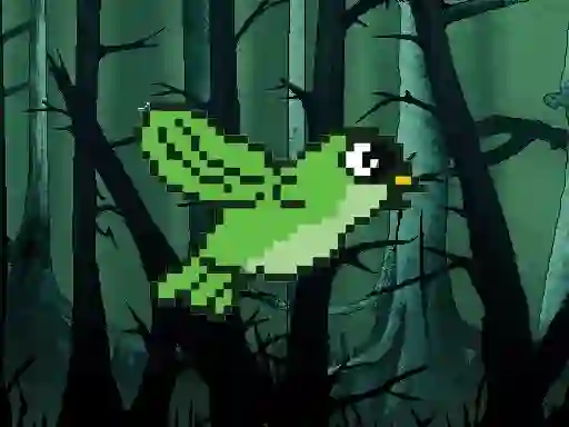 Gêm Flappy Zombird ar-lein