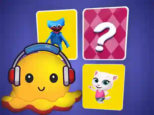 Gêm Octopus Memory Card Match ar-lein