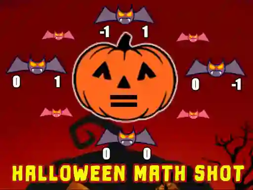 Gêm Halloween Math Shot ar-lein