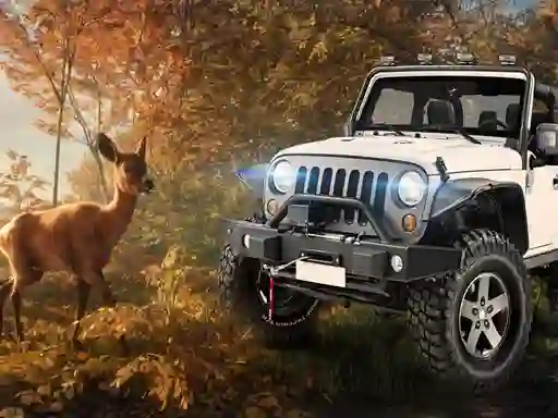Gêm Safari Jeep Car Parking Sim: Jungle Adventure ar-lein