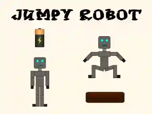 Gêm Jumpy Robot ar-lein