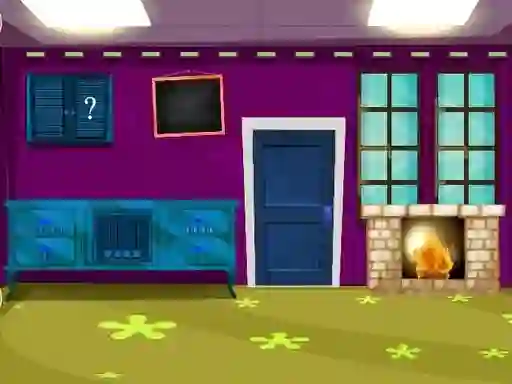 Gêm Purple House Escape ar-lein