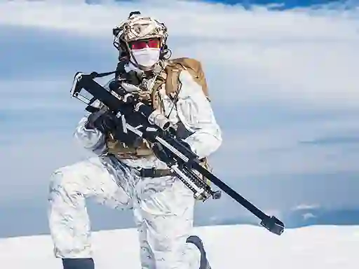 Gêm Snow Sniper ar-lein