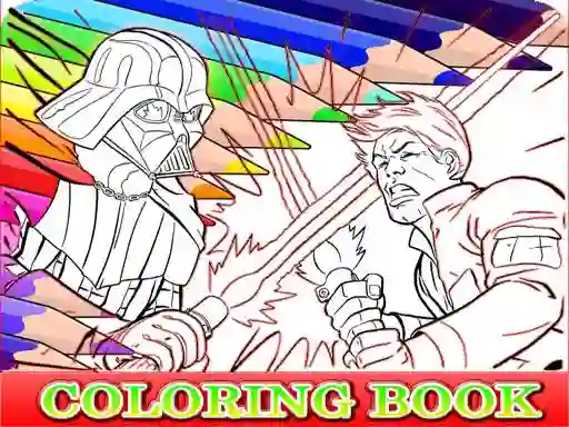 Gêm Coloring Book for Darth Vader ar-lein