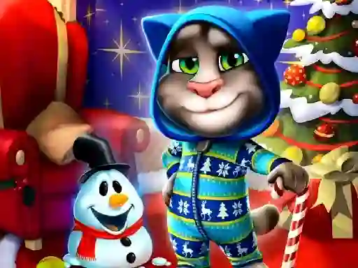 Gêm Christmas Tom Spot The Difference ar-lein