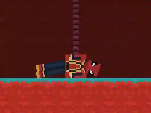 Gêm Super Hero Rope ar-lein