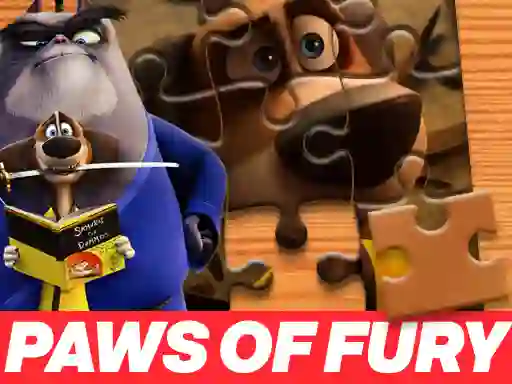 Gêm Paws of Fury The Legend of Hank Jigsaw Puzzle ar-lein