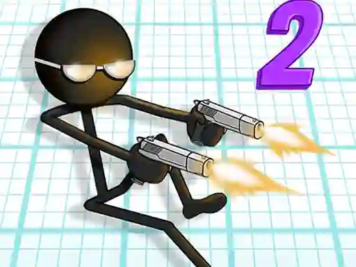 Gêm Gun Fu: Stickman 2 ar-lein