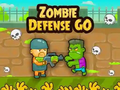Gêm Zombie Defense GO ar-lein
