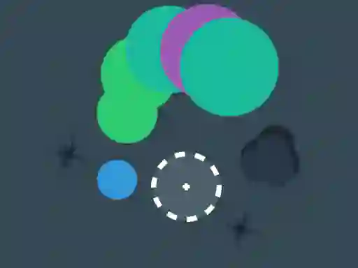 Gêm Throw Colored Balls ar-lein