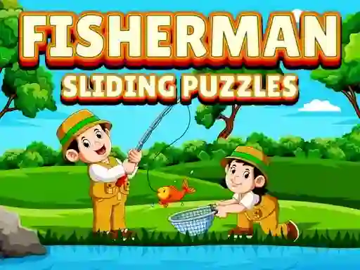 Gêm Fisherman Sliding Puzzles ar-lein