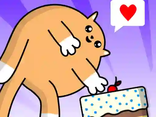 Gêm Cats Love Cake ar-lein