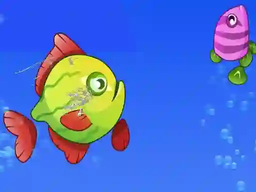 Gêm Fish Grow Eating Fish ar-lein