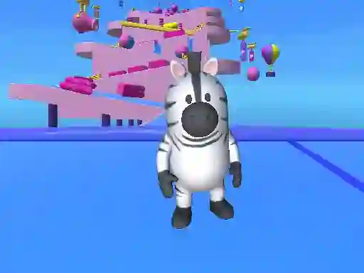 Gêm Fall Animals Racing ar-lein