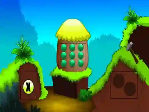 Gêm Cliff Land Escape ar-lein