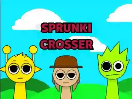 Gêm Sprunki Crosser ar-lein