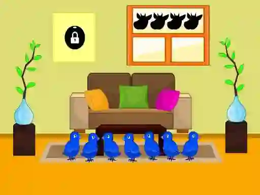 Gêm Rumpus House Escape ar-lein