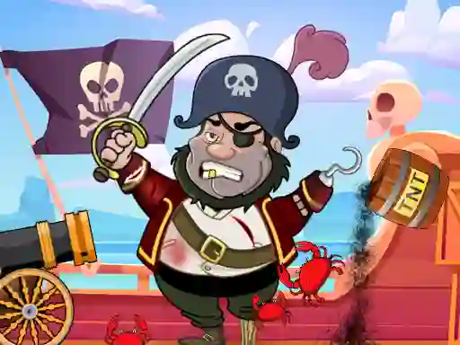 Gêm Kick The Pirate ar-lein
