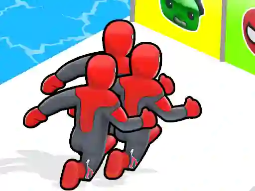 Gêm Superhero Race ar-lein