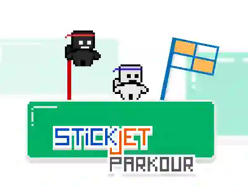 Gêm StickJet Parkour ar-lein