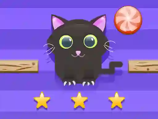 Gêm Cut For Cat Challenge ar-lein
