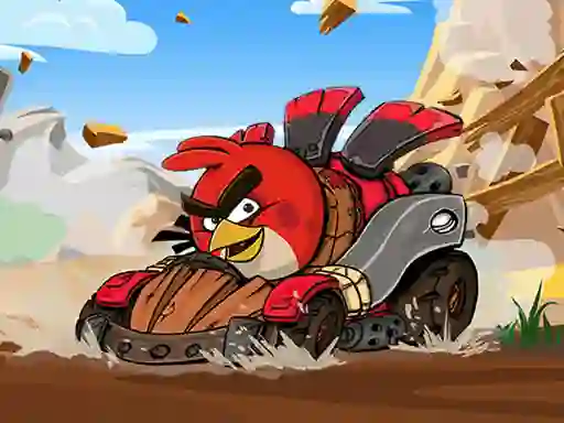 Gêm Angry Birds Kart Hidden Stars ar-lein