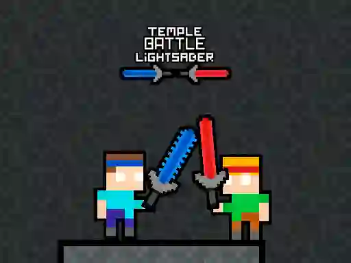 Gêm Temple Battle Lightsaber ar-lein