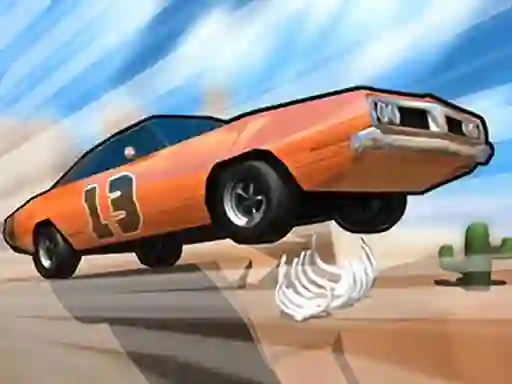Gêm Stunt Car Race ar-lein