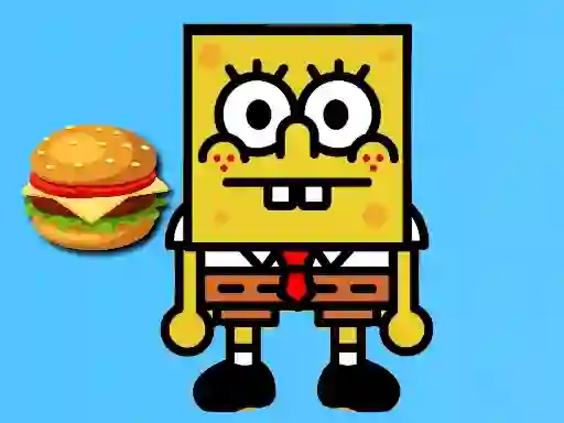 Gêm SpongeBob Hidden Burger ar-lein