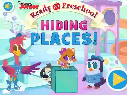 Gêm Ready for Preschool Hiding Places ar-lein
