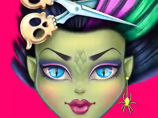 Gêm Monster Hair Salon ar-lein
