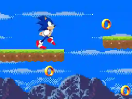 Gêm Sonic Mobile ar-lein