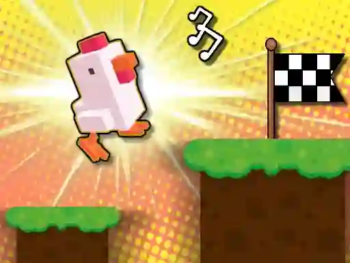 Gêm Chicken Charge Race ar-lein
