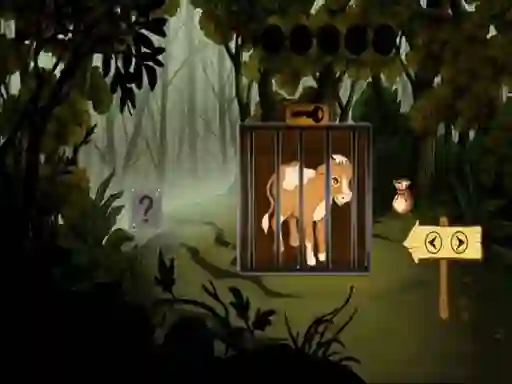 Gêm Cow Calf Escape ar-lein