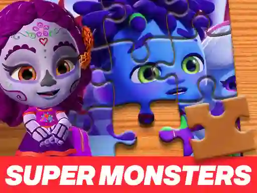 Gêm Super Monsters Jigsaw Puzzle ar-lein